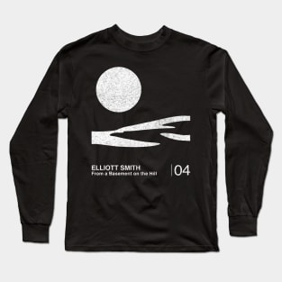 From A Basement On The Hill / Minimalist Graphic Design Fan Artwork Long Sleeve T-Shirt